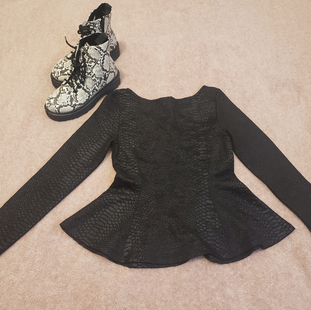 H&M Peplum Top
